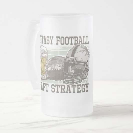 Football van Fantasy Matglas Bierpul (Voorkant links)