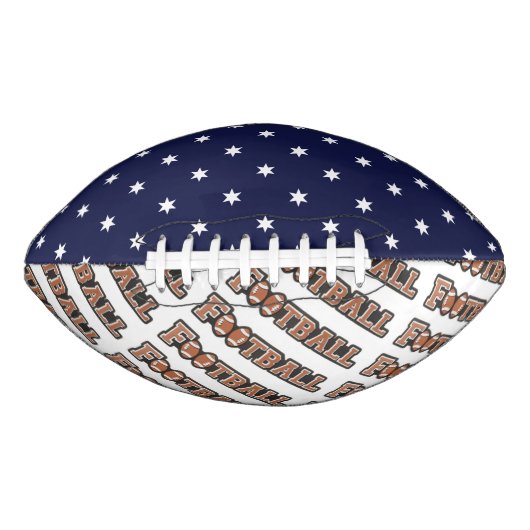 Football van football en sterren (Voorkant)