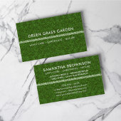 Football van grasgras visitekaartje