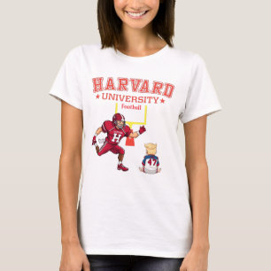 Football van Harvard tegen Trump T-shirt