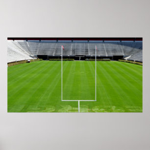 Football van het college Stadium Seats Poster
