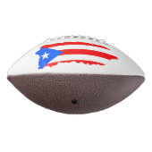 Football van het Puerto Rico Island Flag Patriotic (Gedraaid 270)