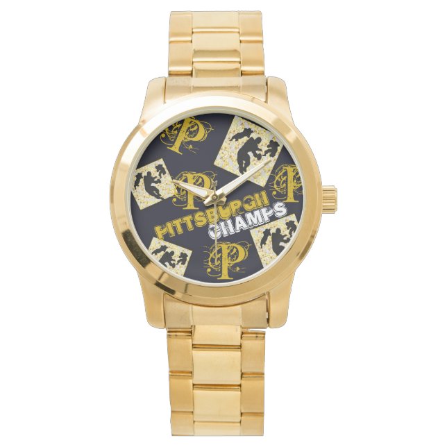 FOOTBALL VAN PITTSBURGH HORLOGE (Voorkant)
