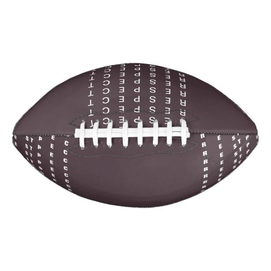 Football van rechten (Voorkant)