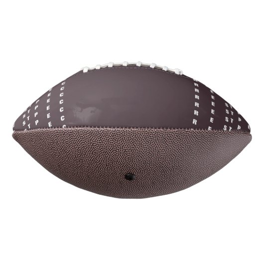 Football van rechten (Gedraaid 270)