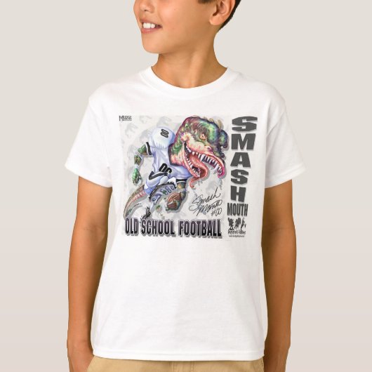 Football van Smash-Mouth Dinosaur T-shirt (Voorkant)