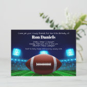 Football van stadiumlampjes (Staand voorkant)