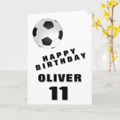 Football van Voetbal Kaart (Gele Bloem)