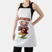 Football van Washington Hog Schort (Insitu)