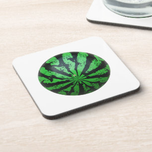 Football van watermeloenen / Voetbal Bier Onderzetter