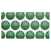 Football van watermeloenen / Voetbal Kussensloop (Voorkant-Links)