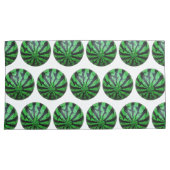 Football van watermeloenen / Voetbal Kussensloop (Voorkant-Rechts)