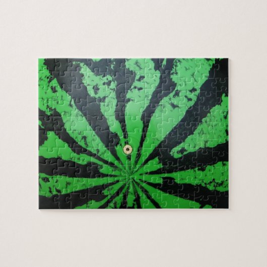 Football van watermeloenen / Voetbal Legpuzzel (Horizontaal)