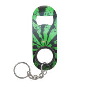 Football van watermeloenen / Voetbal Mini Flessenopener (Voorkant)