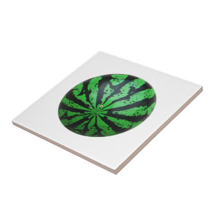 Football van watermeloenen / Voetbal Tegeltje