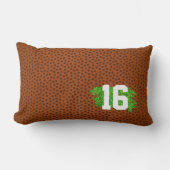 Football Varkensvacht Turfnummer Kinder Sport Deco Kussen (Voorkant)