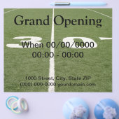 Football veld 30 flyer (Enkel)