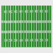 Football veld cadeaupapier (Vlak)