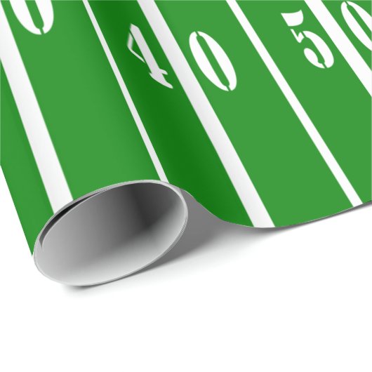 Football veld cadeaupapier (Rol Hoek)