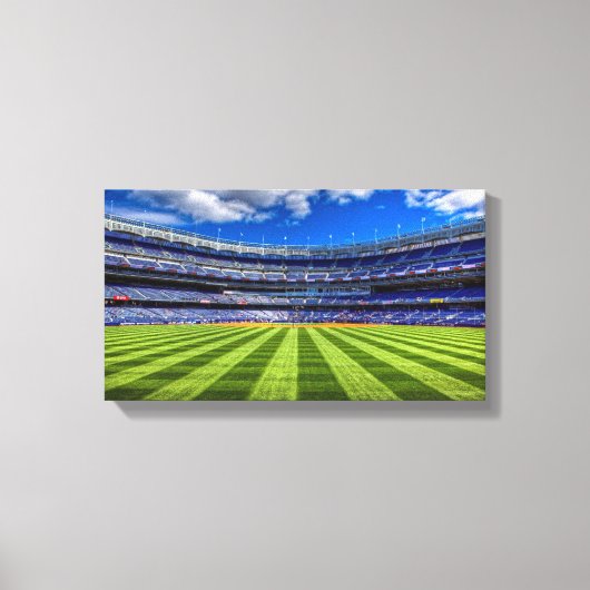 Football veld canvas afdruk (Voorkant)