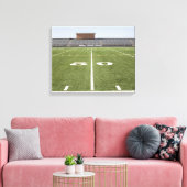 Football veld en stadion canvas afdruk (Insitu (Woonkamer))