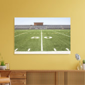 Football veld en stadion canvas afdruk (Insitu (Woonkamer))