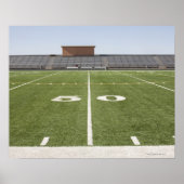 Football veld en stadion poster (Voorkant)