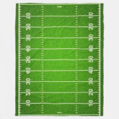 FOOTBALL VELD FLEECE DEKEN (Voorkant)