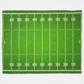 FOOTBALL VELD FLEECE DEKEN (Voorkant (Horizontaal))