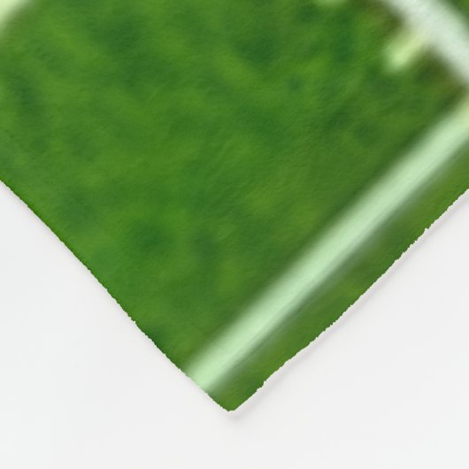 FOOTBALL VELD FLEECE DEKEN (Hoek)