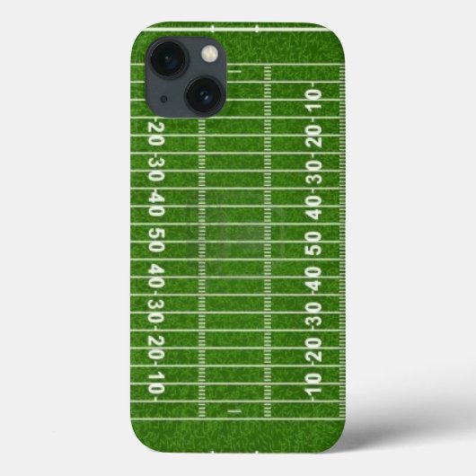 Football veld Iphone 6 Hoesje (Achterkant)