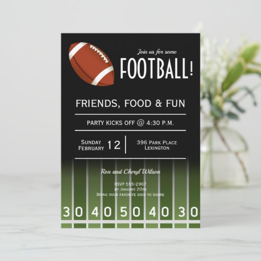 Football veld kaart (Staand voorkant)