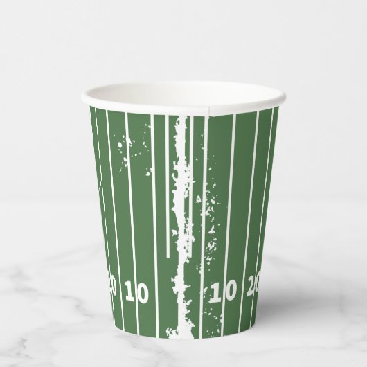 Football veld papieren bekers (Rechts)