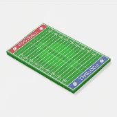 "Football veld" Post-it® Notes (Schuin)