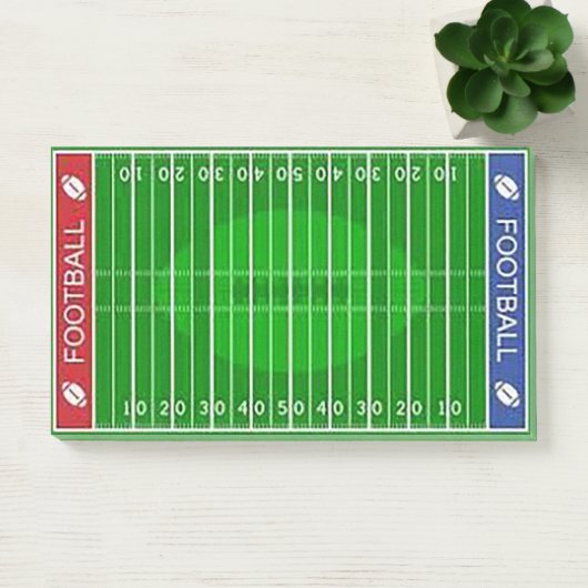 "Football veld" Post-it® Notes (Kantoor)