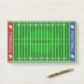 "Football veld" Post-it® Notes (Op bureau)