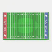 "Football veld" Post-it® Notes (Voorkant)