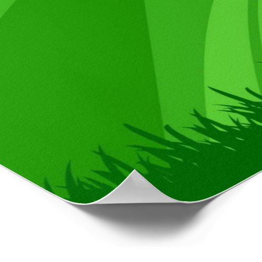 Football veld poster (Hoek)