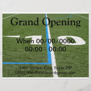 Football veld Tien Flyer