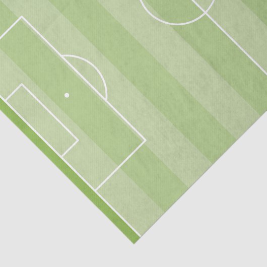 Football veld tissuepapier (Detail)