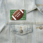 Football Veldbalknaamlabel Naamplaatje (In situ)