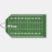 Football veldeffectcadeautjes Labels Cadeaulabel (Achterkant Horizontaal)