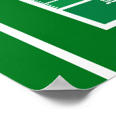 Football veldeppelnaam | Neen | School Poster (Hoek)