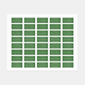 Football Veldnaamlabels Labels (Vel)