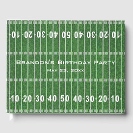 Football Veldontwerp gastboek Gastenboek