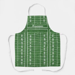 Football Veldontwerp Schort