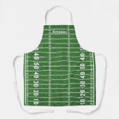 Football Veldontwerp Schort (Voorkant)