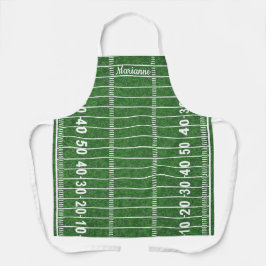 Football Veldontwerp Schort