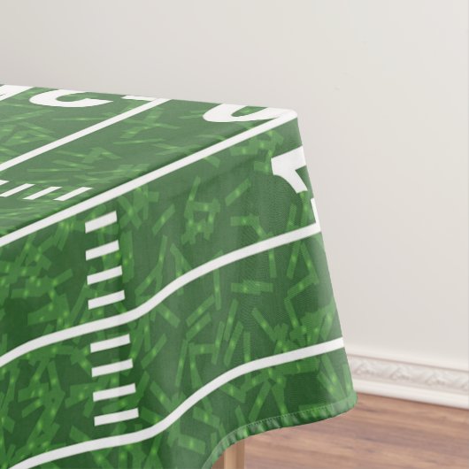 Football veldontwerp tafelkleed (Voorbeeld)