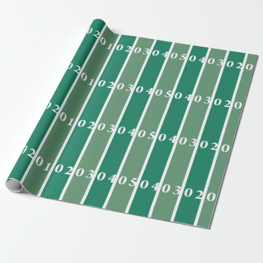 Football Veldpakpapier Cadeaupapier (Uitgerold)